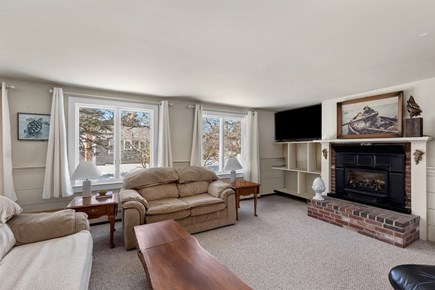 Eastham, Sand Dollar Cape Cod vacation rental - The perfect spot for movie night after a day at Thumpertown Beach