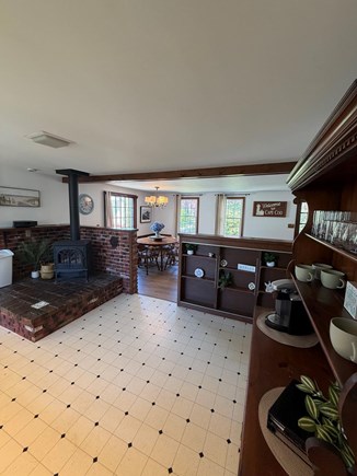 Eastham, Sand Dollar Cape Cod vacation rental - Coffee station and plenty of storage in the kitchen