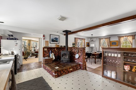 Eastham, Sand Dollar Cape Cod vacation rental - The kitchen flows seamlessly to the dining room