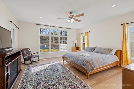Yarmouth Cape Cod vacation rental - Main Level Primary bedroom with King Bed
