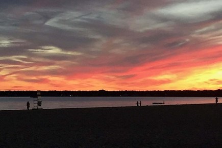 Centerville Cape Cod vacation rental - Sunset at Craigville Beach