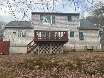 Eastham Cape Cod vacation rental - Outdoor deck with grill and outdoor shower.
