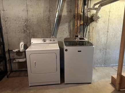 Eastham Cape Cod vacation rental - Washer and Dryer in the basement