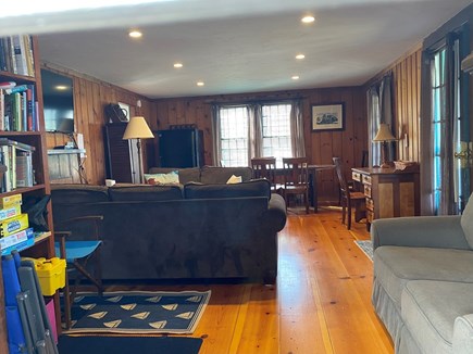 Dennis Village Cape Cod vacation rental - 26’ living room