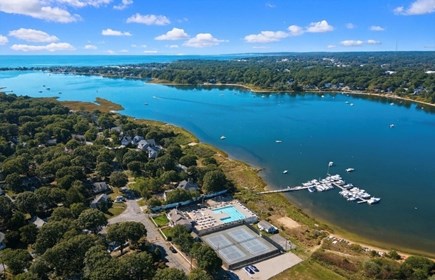 Falmouth Cape Cod vacation rental - Pool, deep water dock, & playing courts only .2 miles away
