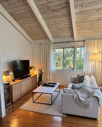 Falmouth Cape Cod vacation rental - Enjoy tons of light and vaulted ceilings in the living room