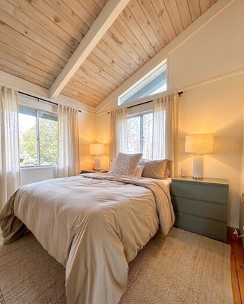 Falmouth Cape Cod vacation rental - Primary bedroom w/ adjustable queen bed