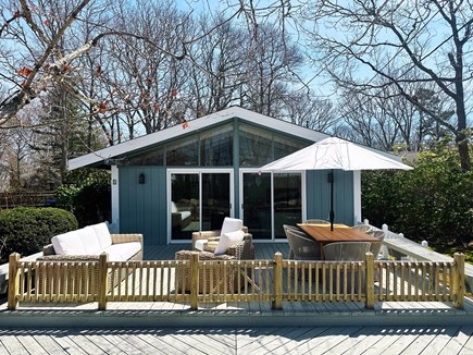 Falmouth Cape Cod vacation rental - 250+ sq. ft. of outdoor space w/ brand new lounge & dining areas