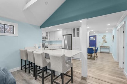 Falmouth Cape Cod vacation rental - Kitchen with bar seating