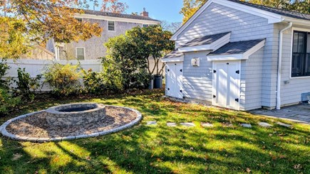 Falmouth Cape Cod vacation rental - Spacious yard with firepit