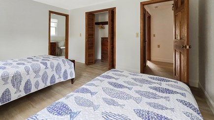 North Falmouth Cape Cod vacation rental - Bedroom 2 with Two Twin Beds/Bath