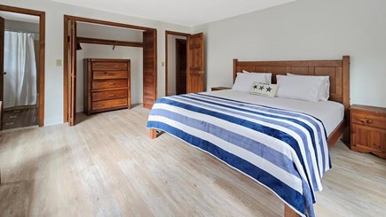 North Falmouth Cape Cod vacation rental - Bedroom 1 with King Bed, Ensuite Bath