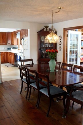 Eastham Cape Cod vacation rental - Dining room off the kitchen, family room, and formal living room.