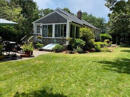 Chatham Cape Cod vacation rental - Side view of Property, taken from backyard
