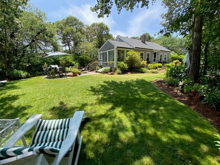 Chatham Cape Cod vacation rental - Huge back yard that backs up to conservation land