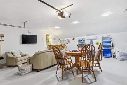 West Dennis Cape Cod vacation rental - Fully furnished garage game room for kids