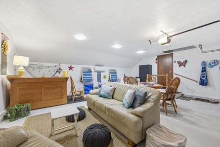 West Dennis Cape Cod vacation rental - Fully furnished garage game room for kids
