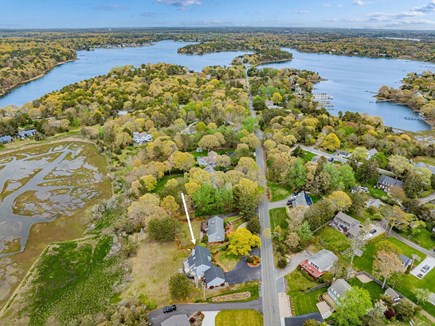 West Dennis Cape Cod vacation rental - Aerial view of property