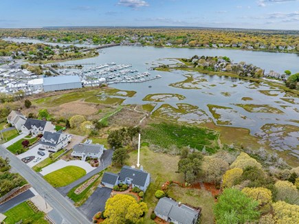 West Dennis Cape Cod vacation rental - Aerial view of property