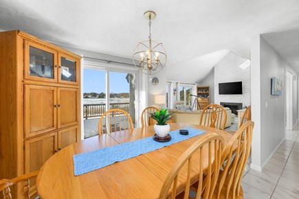 West Dennis Cape Cod vacation rental - Dining area with seating