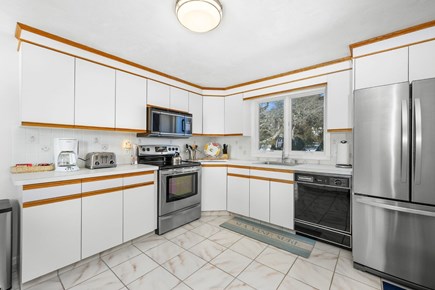 West Dennis Cape Cod vacation rental - Roomy, well-equipped kitchen, perfect for preparing meals with family and friends.