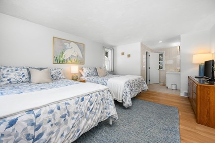 West Dennis Cape Cod vacation rental - Bedroom 1 - 2 Queens - First Floor