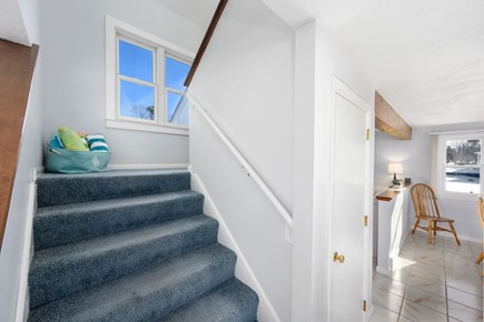 West Dennis Cape Cod vacation rental - Stairs leading to the second floor