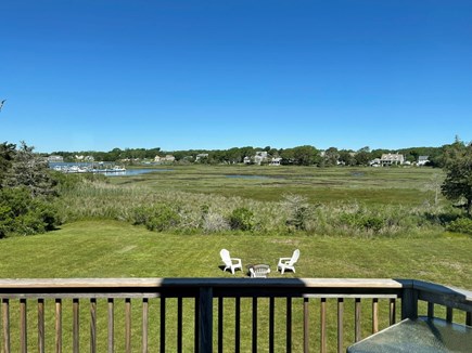 West Dennis Cape Cod vacation rental - View of the backyard