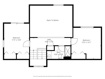 West Dennis Cape Cod vacation rental - Second-Floor Floor Plan