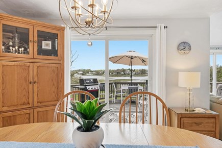 West Dennis Cape Cod vacation rental - Dining with water views
