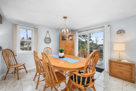 West Dennis Cape Cod vacation rental - Dining area with ample seating, perfect for family meals