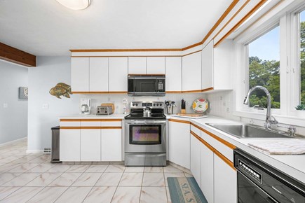 West Dennis Cape Cod vacation rental - Fully equipped kitchen featuring  stainless steel appliances