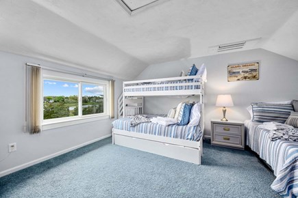 West Dennis Cape Cod vacation rental - Bedroom 3 - Twin over Full bunk, plus 1 Twin - Second Floor