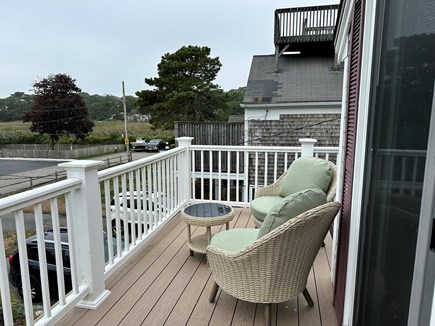 Hyannisport Cape Cod vacation rental - Deck off master bdrm on 2nd floor, great spot for morning coffee.