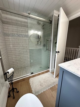 Hyannisport Cape Cod vacation rental - Fully renovated 2nd floor bathroom.