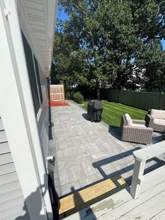 Falmouth Cape Cod vacation rental - Patio with grill/back yard/outdoor shower