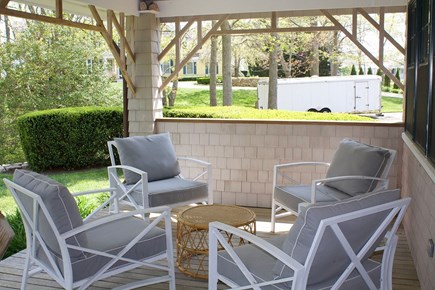 West Hyannisport Cape Cod vacation rental - Covered Porch with plenty of seating