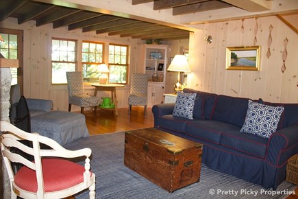 West Hyannisport Cape Cod vacation rental - First Floor Living Room