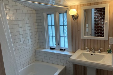 West Hyannisport Cape Cod vacation rental - Second Level Full Bath with Tub & Shower