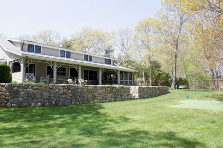 West Hyannisport Cape Cod vacation rental - Wonderful backyard space
