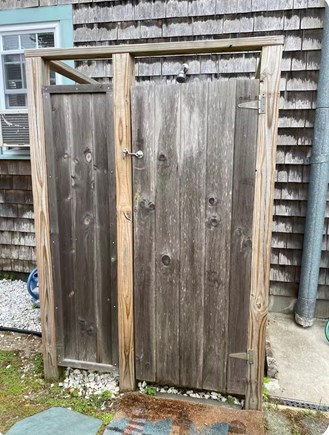 Dennis Cape Cod vacation rental - Outdoor shower - shared with unit 5 and 6