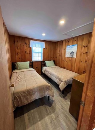 Dennis Cape Cod vacation rental - Twin bedroom, closet is behind the door