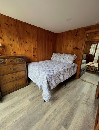 Dennis Cape Cod vacation rental - Bedroom - 1 double bed, dresser, closet, sliding door to deck