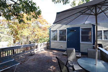 Wellfleet Cape Cod vacation rental - Enjoy BBQs on the deck