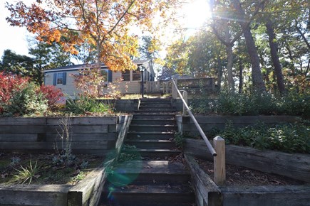 Wellfleet Cape Cod vacation rental - Steps to house from parking area
