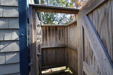 Wellfleet Cape Cod vacation rental - Enclosed Outdoor Shower
