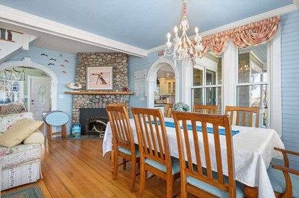 Sagamore Beach Cape Cod vacation rental - Table for eight!