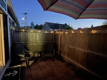 Dennis Cape Cod vacation rental - Private Patio