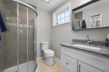West Yarmouth Cape Cod vacation rental - Bathroom 1- Full with shower- Ensuites to bedroom 1