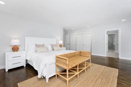 Osterville Cape Cod vacation rental - Primary bedroom with King Size Bed and views